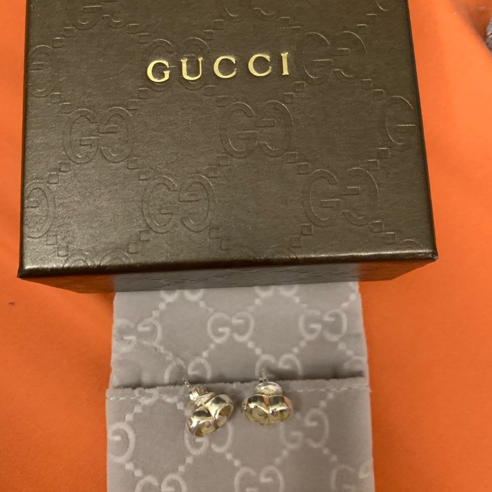 Gucci earrings 925 Silver